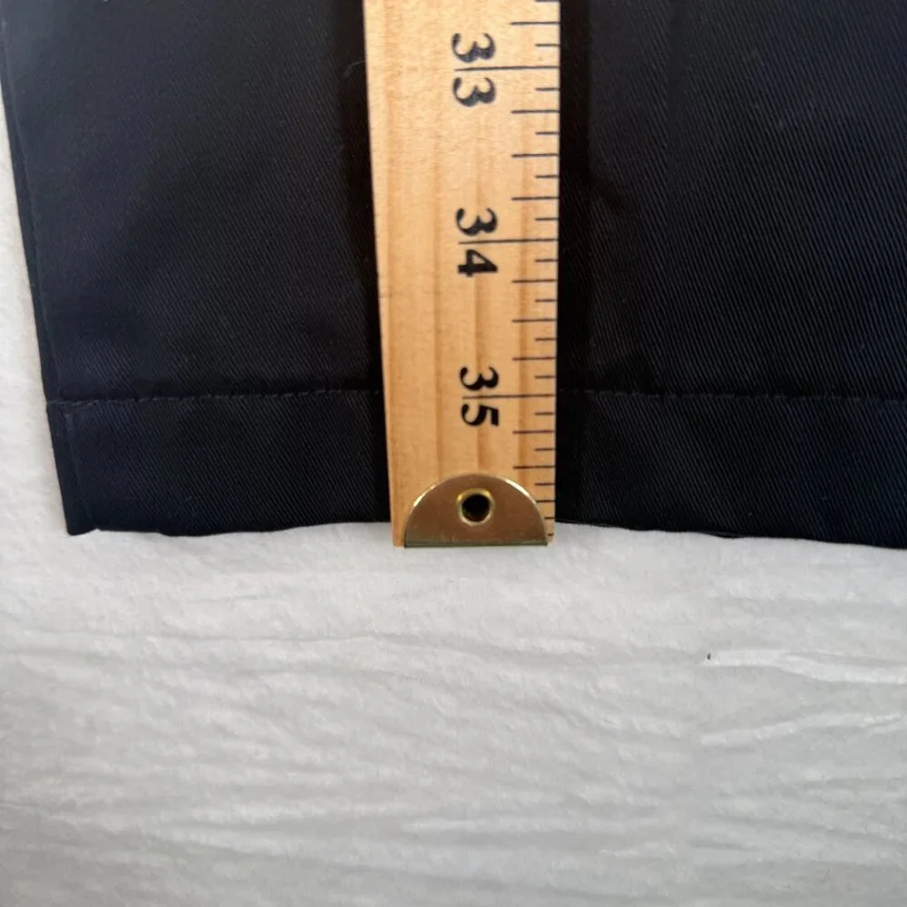 LANDS END Black Traditional‎ Fit Dress Pants Size 32